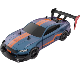 Іграшкова машинка для дріфту Ford Mustang 4WD rc drift car 30 км/год на радіокеруванні Фіолетова 1:14