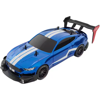 Іграшкова машинка для дріфту Ford Mustang 4WD rc drift car 30 км/год на радіокеруванні Синя 1:14