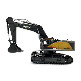 Екскаватор HUINA 1592 excavator construction truck alloy metal на радіокеруванні 1:14