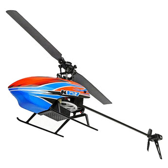 Іграшковий вертоліт WLtoys K127 4ch 6 axis flybarless RTF rc helicopter altitude hold з гіроскопом на радіокеруванні