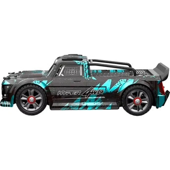 Машинка MJX Hyper Go 14301 Rally Truck Drift Racing Alloy Metal Brushless RC Car 50 км/год на радіокеруванні 1:14