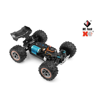 Машинка монстр трак WLToys 184008 4WD 60 км/год на радіокеруванні Червона 1:18