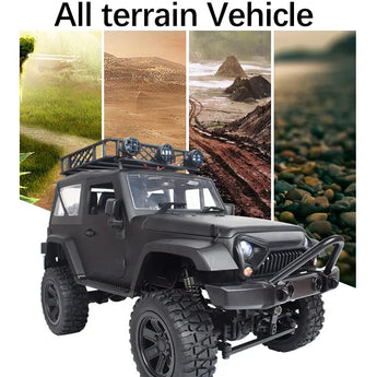 Позашляховик CLIMBING R31744 off-road crawler truck 4wd 4x4 Чорна 1:14