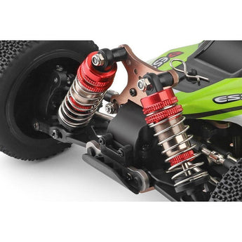 Машинка баггі WLToys 144001 4WD 60 км/год на радіокеруванні Зелена 1:14