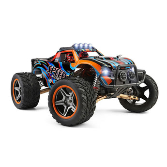Позашляховик WLToys 104009 4WD Brushed зі світлодіодними фарами 45 км/год на радіокеруванні 1:10