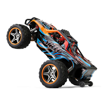Позашляховик WLToys 104009 4WD Brushed зі світлодіодними фарами 45 км/год на радіокеруванні 1:10